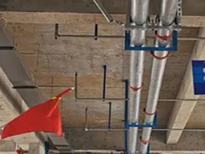 北塔管廊支架的安装方法
